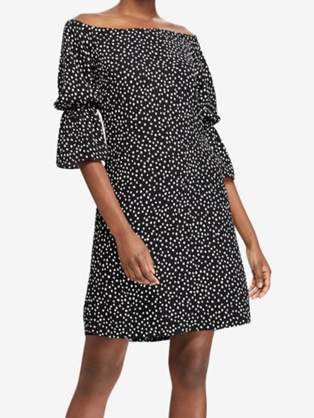 Ralph Lauren Polka Dot Shift Dress Size 4